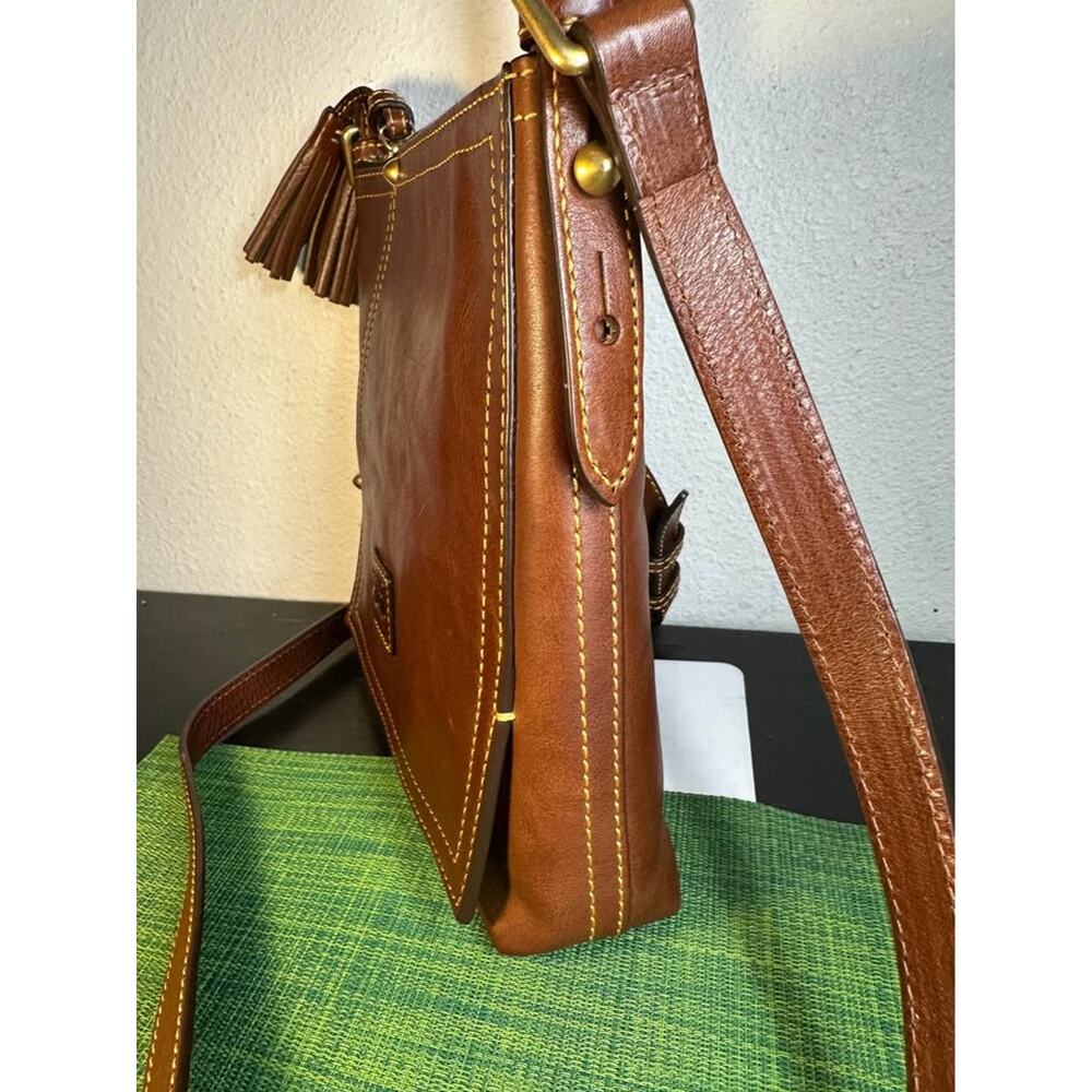 Dooney & Bourke Florentine Leather Crossbody Bag - Picture 3 of 10